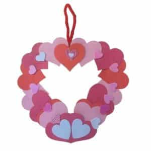 Valentines Love Heart Wreath